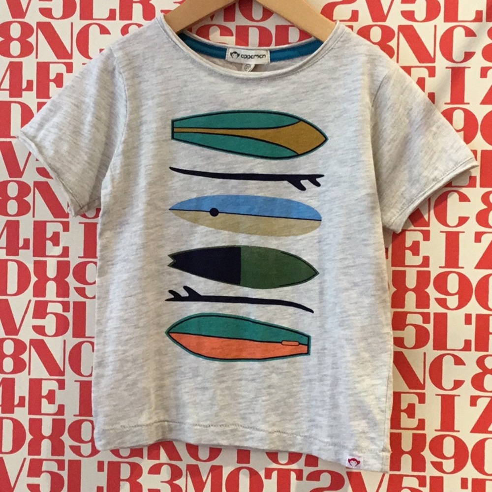 Appaman Graphic Tee, Surf Boards, NEW WITH TAGS, Size 3T